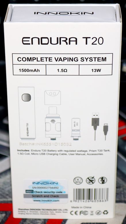 Test kit Endura T20 Blog Le Petit Vapoteur 2017 (1)